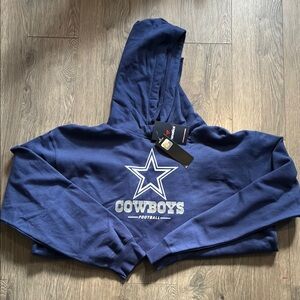 BNWT Blue Cowboys Football Hoodie